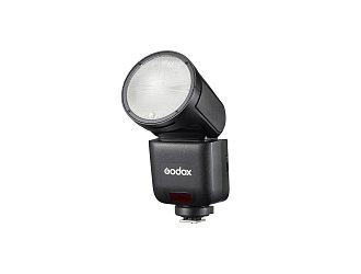 Godox V1 mid O pre Olympus OM System TTL HSS blesk s kruhovou hlavou