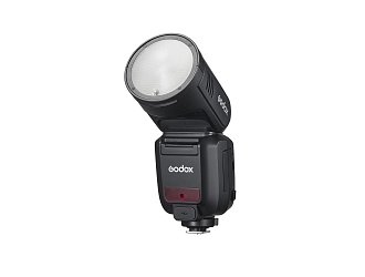 Godox V100 O pre OM System/Panasonic TTL HSS blesk s kruhovou hlavou 100Ws