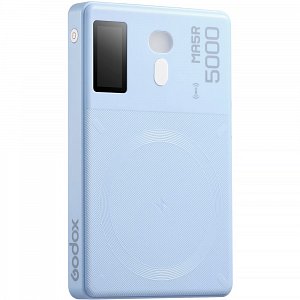 Godox MA5R RGB LED svetlo Powerbank modré