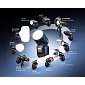 Godox V100 F pre Fujifilm TTL HSS blesk s kruhovou hlavou 100Ws