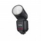 Godox V100 O pre OM System/Panasonic TTL HSS blesk s kruhovou hlavou 100Ws