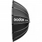 Godox S120W skladací softbox/beauty dish 120cm Bowens