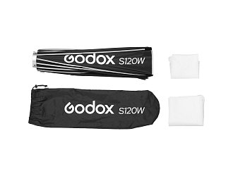 Godox S120W skladací softbox/beauty dish 120cm Bowens