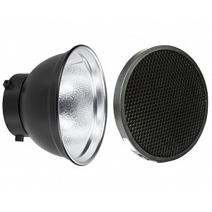Reflektor pre blesky 18cm s voštinou