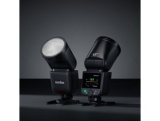 Godox V1 mid C pre Canon TTL HSS blesk s kruhovou hlavou