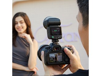 Godox V1 mid S pre Sony TTL HSS blesk s kruhovou hlavou