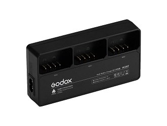 Godox VC26T nabíjačka pre 3 batérie Godox VB26 VB30