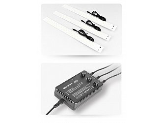 Godox LST60 Triple Mini Photo Studio 60cm svetelný stan s LED osvetlením