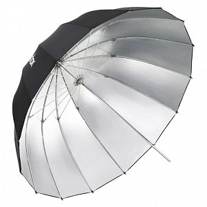 Godox UB-105S 105cm parabolický odrazný dáždnik strieborný