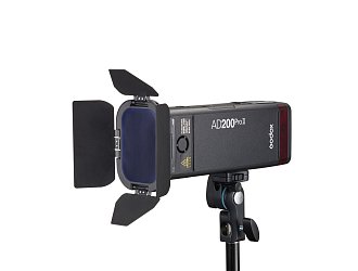 Godox BD-07II klapky s voštinou a filtrami pre AD200ProII