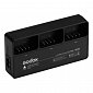 Godox VC26T nabíjačka pre 3 batérie Godox VB26 VB30