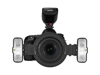 Godox MF-12 K2  Macro Ring Flash makro blesk 2ks
