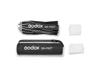 Godox QR-P90T skladací parabolický softbox 90cm Bowens