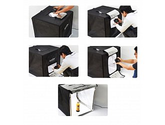 Godox LST60 Triple Mini Photo Studio 60cm svetelný stan s LED osvetlením