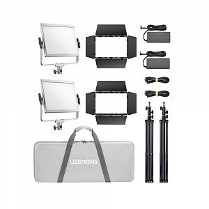 Godox Litemons LP400R Kit2 RGB LED Panel s klapkami 2x38W