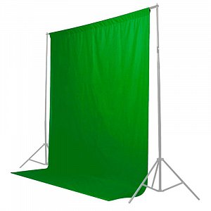 Fotografické pozadie 2x3m zelené bavlna