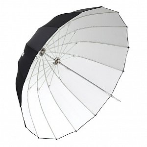 Godox UB-130W 130cm parabolický odrazný dáždnik biely