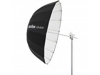 Godox UB-85W 85cm parabolický odrazný dáždnik biely