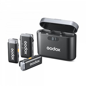 Godox WEC bezdrôtový mikrofón sada 2x vysielač 1x prijímač