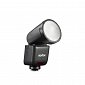 Godox V1 mid C pre Canon TTL HSS blesk s kruhovou hlavou