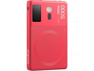 Godox MA5R RGB LED svetlo Powerbank červené