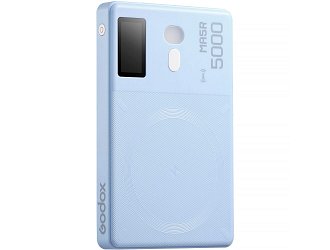Godox MA5R RGB LED svetlo Powerbank modré