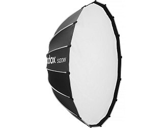 Godox S120W skladací softbox/beauty dish 120cm Bowens