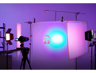 Godox Litemons LP400R Kit2 RGB LED Panel s klapkami 2x38W